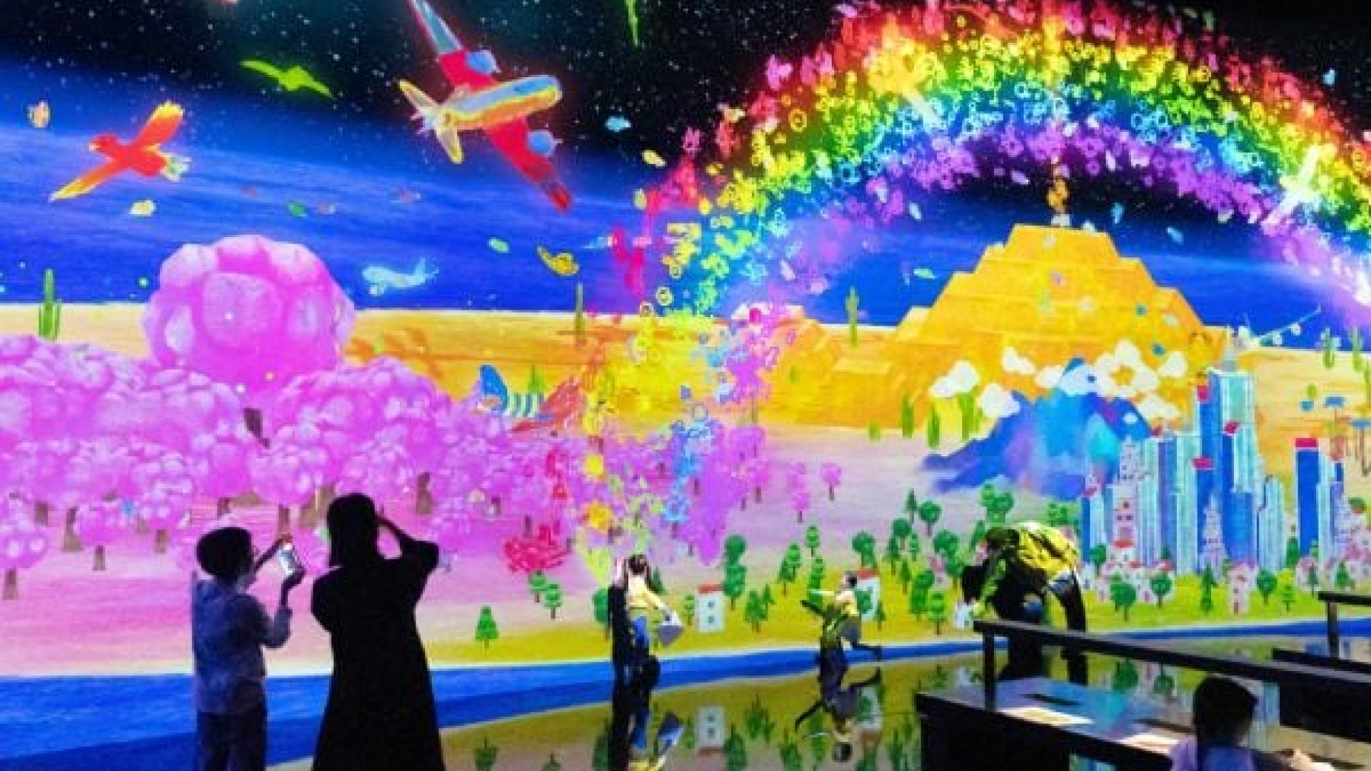 デジタルライト・キャンバス シンガポールのアトラクション マリーナベイ・サンズ